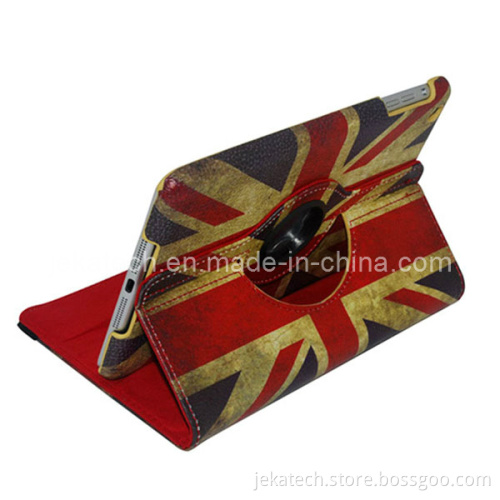 for iPad Mini Leather Case with UK Flag Pattern